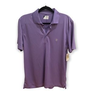 Men’s Purple IZOD Golf Polo T-Shirt Medium